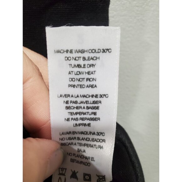 Sundry for Evereve Black Pull-On Mini Skirt Sz 2 Bungee Cord Pockets Casual NWT - Picture 6 of 10